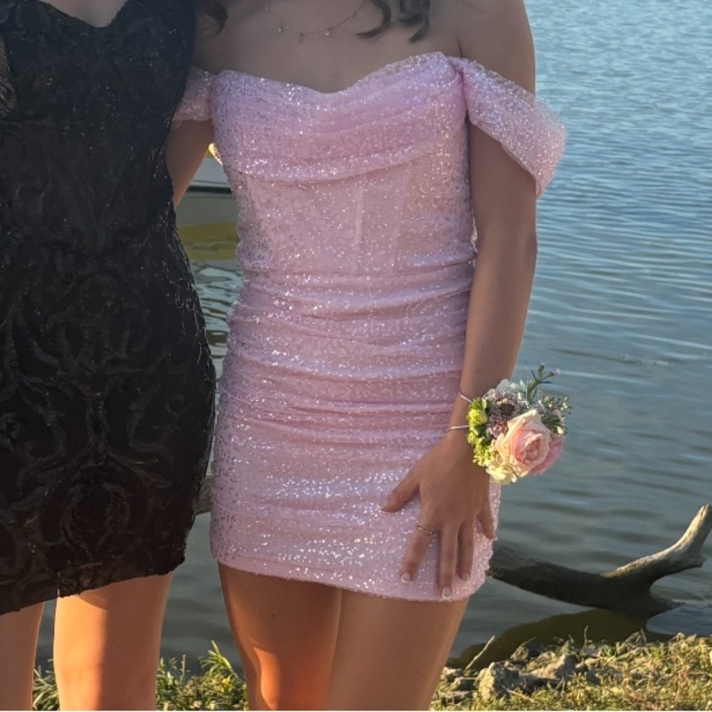 Windsor Pink Homecoming Dress